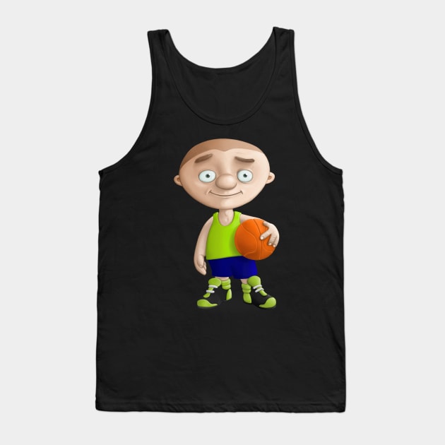 Basketball Tank Top by JORDYGRAPH